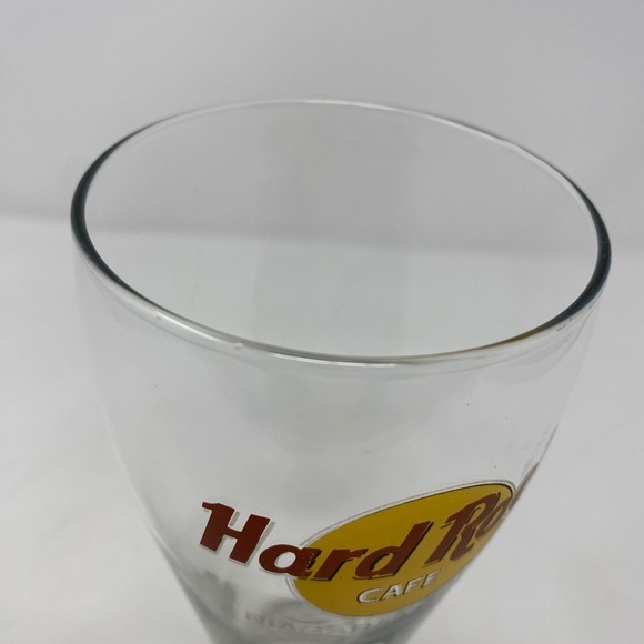 Hard Rock Cafe Niagara Falls Clear Glass Beer Mug - Picture 4 of 6